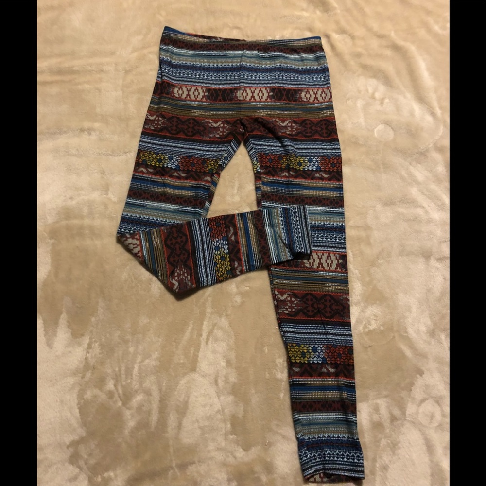 Pink Republic printed multicolored leggings